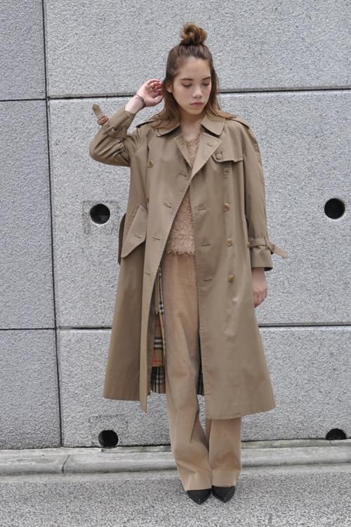 BurberryProrsum(バーバリープローサム)トレンチコート キャメル