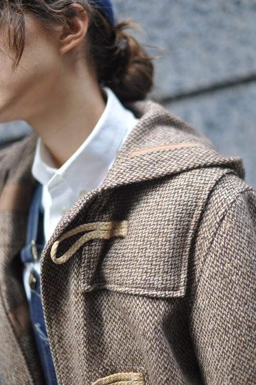 RalphLauren(ラルフローレン) ツィード ダッフルコート - Lubb