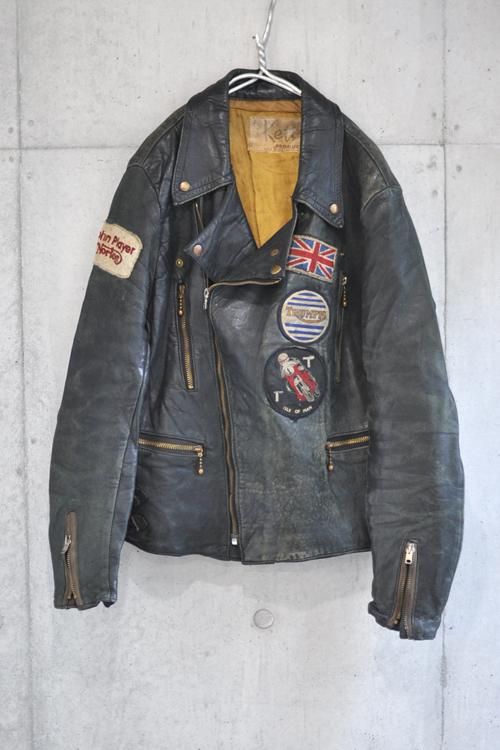 70s 英国製 KETT UKレザーライダース - Lubb - Vintage&Used