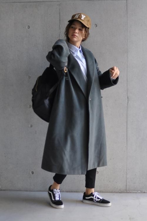 JIL SANDER チェスターコート アンゴラ カシゴラ ウール イタリア製