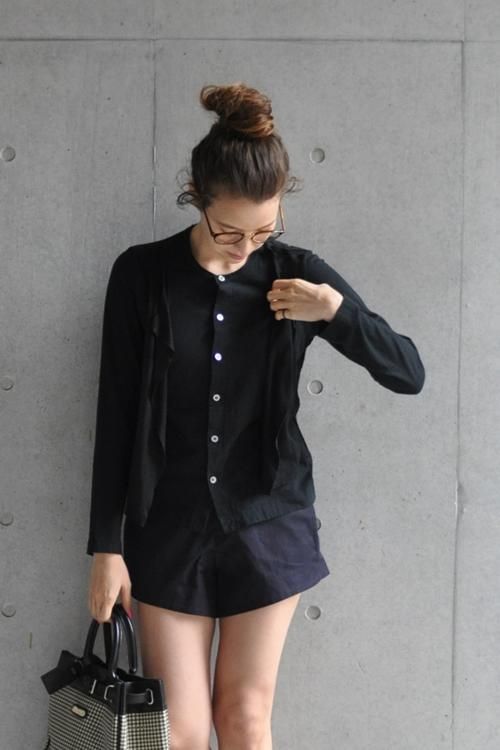 コムデギャルソン　レイヤードカーディガン COMME des GARCONS(コムデギャルソン) レイヤードカーディガン