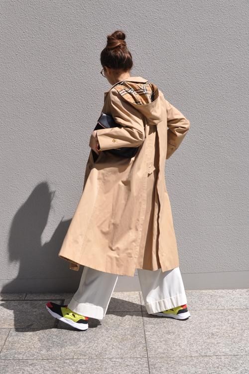 Burberry(バーバリー) フード付ステンカラーコート - Lubb