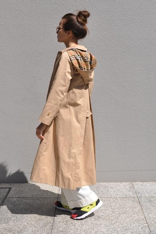 Burberry(バーバリー) フード付ステンカラーコート - Lubb Burberry(バーバリー) フード付ステンカラーコート - Lubb