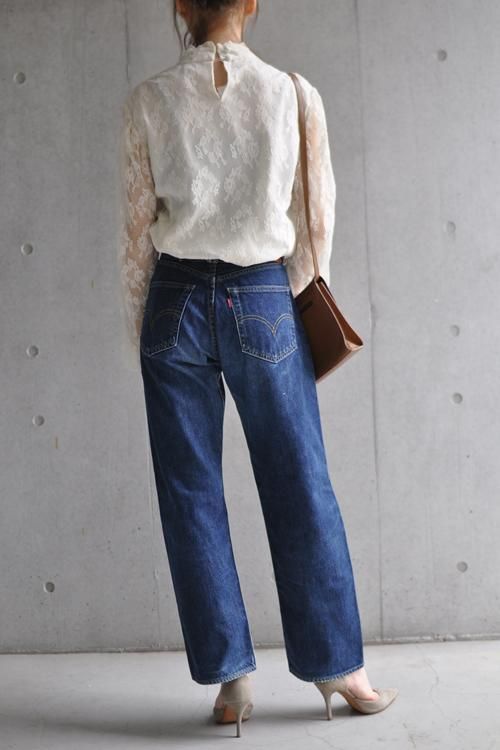 リーバイス702xx デニムジーンズ　W28/36 90s Levi's 702-XX denim pants 