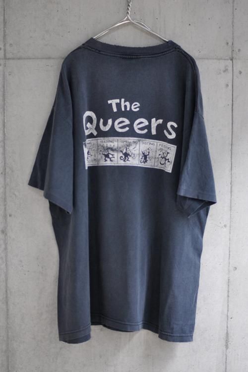 90s THE QUEERS(ザ・クイアーズ)コンバースパロディ Tシャツ 90s THE QUEERS(ザ・クイアーズ)コンバースパロディ Tシャツ