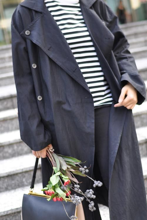 DRIES VAN NOTEN ドリスヴァンノッテン トレンチコート ウール Dries Van Noten(ドリス ヴァン ノッテン) トレンチコート