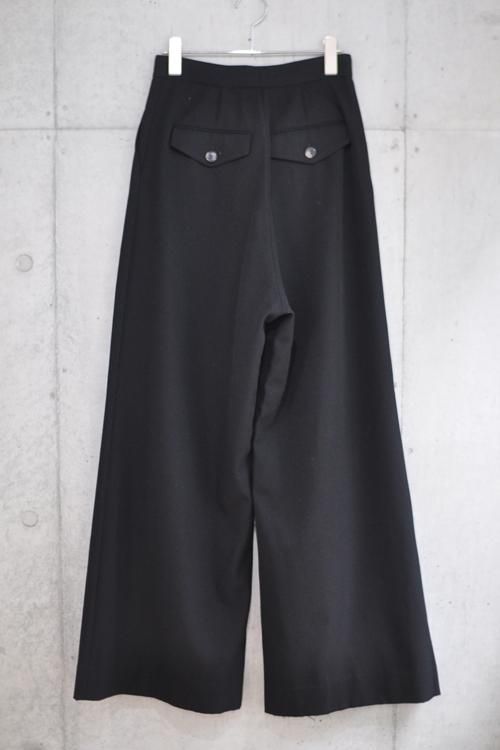 DRIES VAN NOTEN(ドリスヴァンノッテン)ウールタックワイド