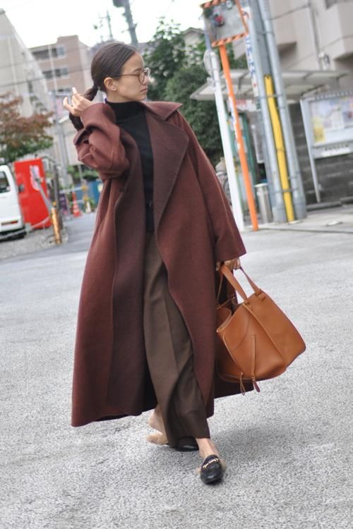 JILSANDER(ジルサンダー) アンゴラチチェスターコート ボルドー JILSANDER(ジルサンダー) アンゴラチチェスターコート ボルドー