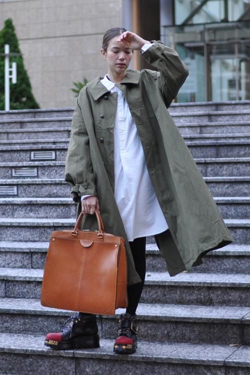 枚数有】デッドストック フランス軍モーターサイクルコート - Lubb