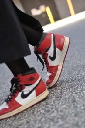 80s NIKE AIR JORDAN 1 Shoulder Shoes季節感春夏