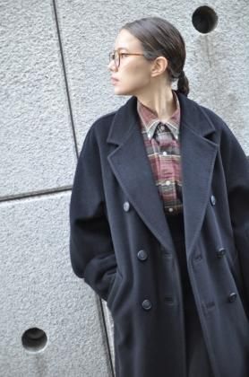 レディースMax Mara(マックスマーラ)チェスターコート ブラック - Lubb ... ロングコート