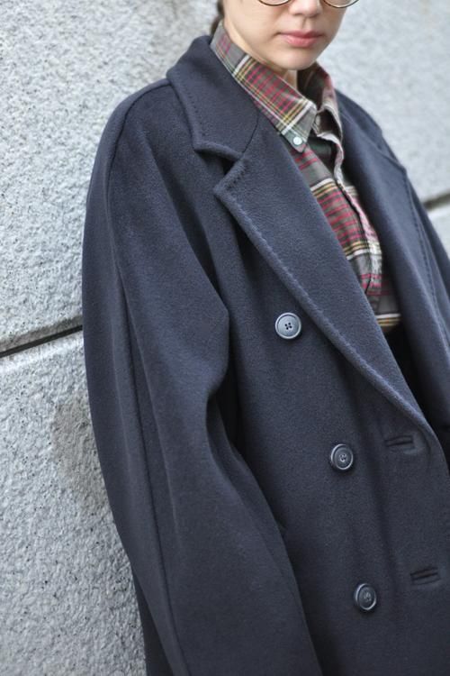 And⭐︎　MaxMaraブラック チェスターコート Max Mara(マックスマーラ)チェスターコート ブラック - Lubb