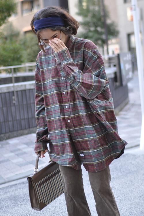 ビンテージ　ラルフローレン　チェックシャツ 90s ラルフローレン 長袖シャツ チェック柄 ブレアLサイズ