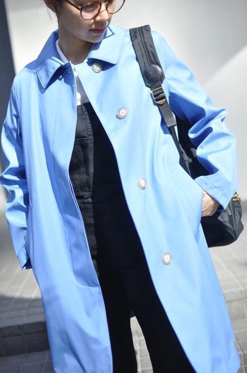MACKINTOSH(マッキントッシュ)ゴム引きコート ブルー - Lubb MACKINTOSH(マッキントッシュ)ゴム引きコート ブルー - Lubb