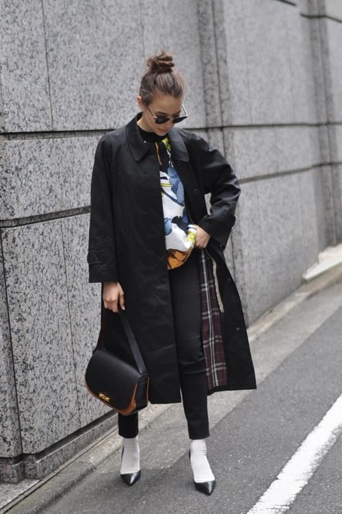 Burberrys(バーバリー)ステンカラーコートブラック BB - Lubb Burberrys(バーバリー)ステンカラーコートブラック BB - Lubb