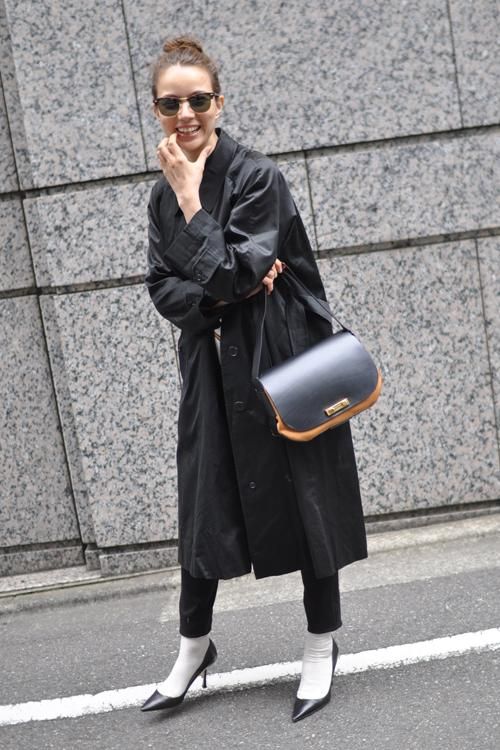 Burberrys(バーバリー)ステンカラーコートブラック BB - Lubb Burberrys(バーバリー)ステンカラーコートブラック BB - Lubb