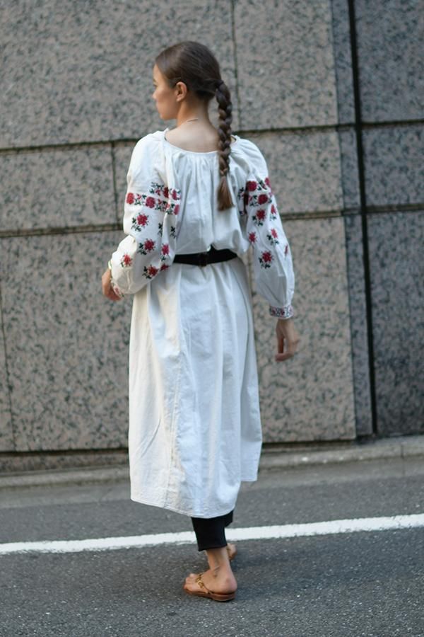 50s ウクライナ刺繍ワンピース2 - Lubb - Vintage&Used