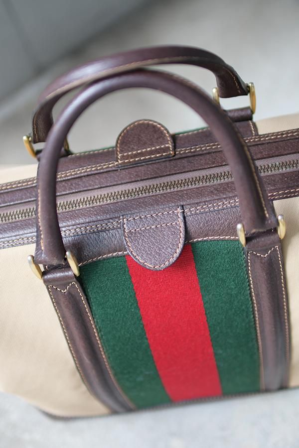 OLD GUCCI ボストンバッグ - Lubb - Vintage&Used (レディース OLD GUCCI ボストンバッグ - Lubb - Vintage&Used (レディース