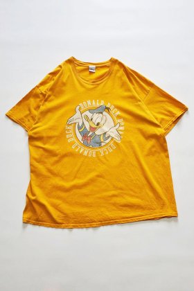 Donald Duck Tee YEL - Lubb - Vintage&Used （レディースヴィンテージ古着通販）