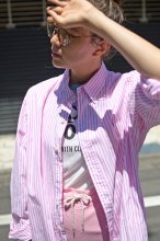 Ralph Lauren　ストライプシャツ PINK 

