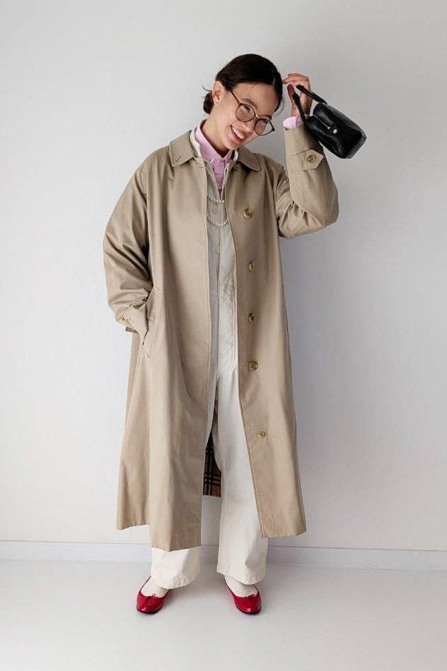 Burberry Harristweed 一枚袖 フランス 別注 ライダーコート Burberry Harristweed 一枚袖 フランス 別注 ライダーコート