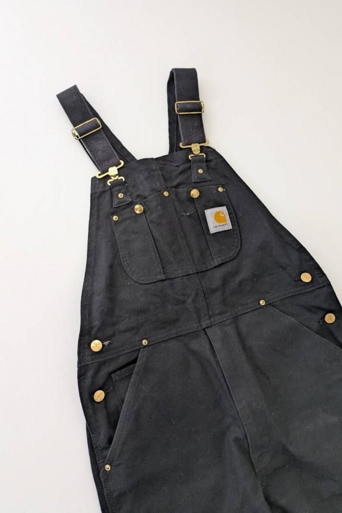 Carhartt オーバーオール BLK 32×30 - Lubb - Vintage&Used