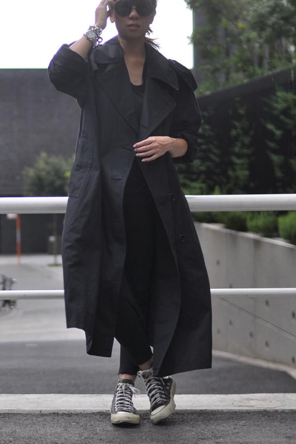 used】Burberry（バーバリー）トレンチコート ブラック - Lubb