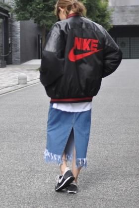 かしこまりました90's NIKE スタジャン　ジャケット