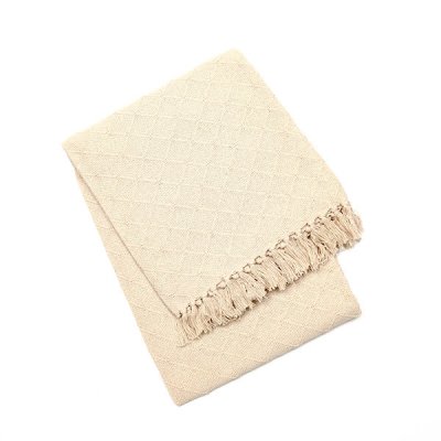 CHI・coracao ・Cotton Blanket Azulejo natural