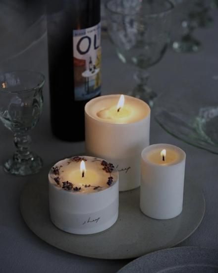 This___オリジナル】SOY CANDLE キャンドル（2サイズ）＿sheep - This