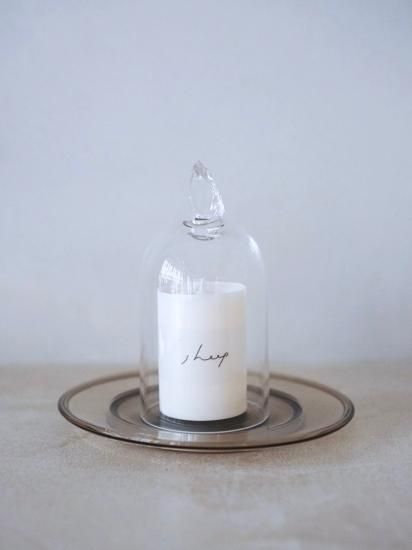 GLASS DOME (clear) / SSサイズ用＿sheep - This___ ONLINESHOP
