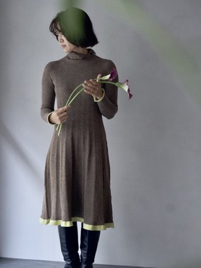 bonnie knit dress_malamute - This___ ONLINESHOP