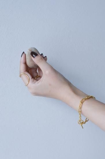 CLASSIC CHAIN BRACELET ブレスレッド（2タイプ）＿BYOKA - This