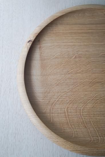 ふち丸盆(ナラ)_辻有希 - This___ ONLINESHOP ふち丸盆(ナラ)_辻有希 - This___ ONLINESHOP