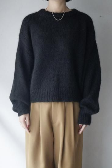 KNIT #17 モヘアニット（2カラー）＿WONDER FULL LIFE - This___