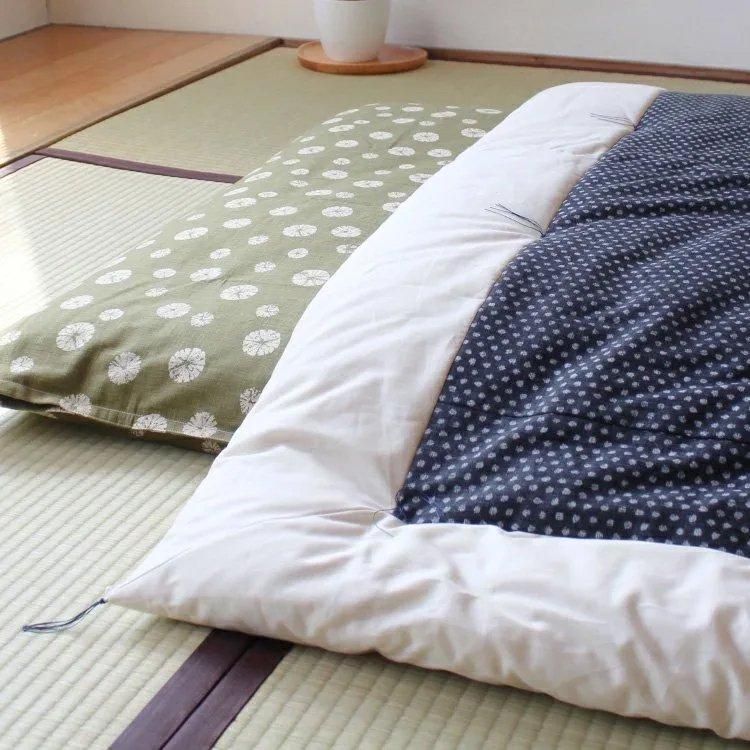 綿布団　掛け布団　高級木綿綿　手作り 楽天市場】高級木綿わた 手作り掛け布団 サイズオーダー可能