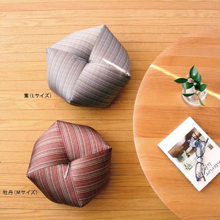 おじゃみ座布団ペアセット | 西陣織牡丹と鶯 - 洛中高岡屋 公式