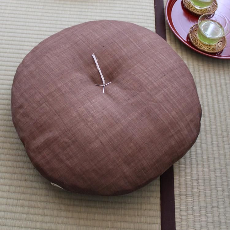 丸座布団 | 麻 - 洛中高岡屋 公式オンラインショップ