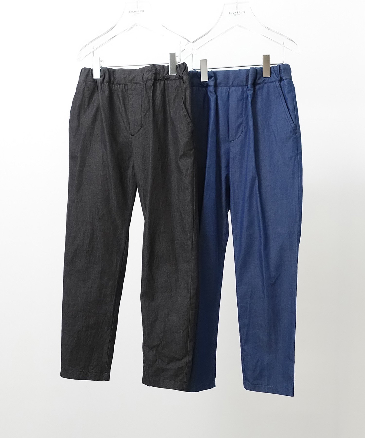 ARCH&LINE】INDIGO BASIC PANTS(AL201404)