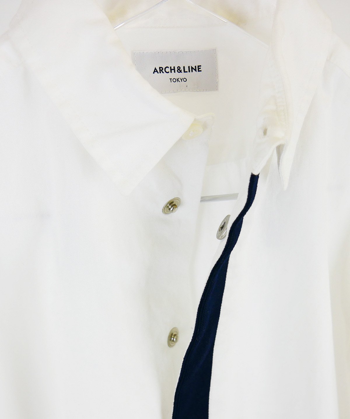 ARCH&LINE】KNIT TIE SHIRT(AL201120-1)