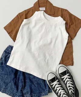 OUTLET G/D CANVAS TANK TOP 製品染め［85-145cm］<img class='new_mark_img2' src='https://img.shop-pro.jp/img/new/icons20.gif' style='border:none;display:inline;margin:0px;padding:0px;width:auto;' />