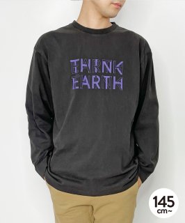 OUTLET CANVAS EARTH L/S TEE ジャストルーズ/製品染め ［145-175cm］<img class='new_mark_img2' src='https://img.shop-pro.jp/img/new/icons20.gif' style='border:none;display:inline;margin:0px;padding:0px;width:auto;' />