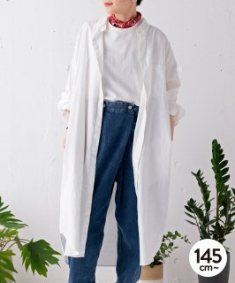 B/D LONG SHIRT ロングシャツ ユニセックス［145-165cm］
