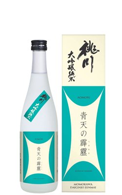 【生原酒】青天の霹靂　桃川　大吟醸純米酒生原酒720ml