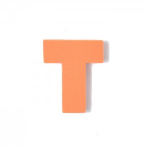 EVAアルファベット T オレンジ