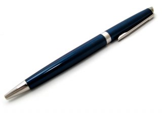 WATERMAN（ウォーターマン） メトロポリタンエッセンシャル ボールペン（メタリックブルー×CT） - ブランド