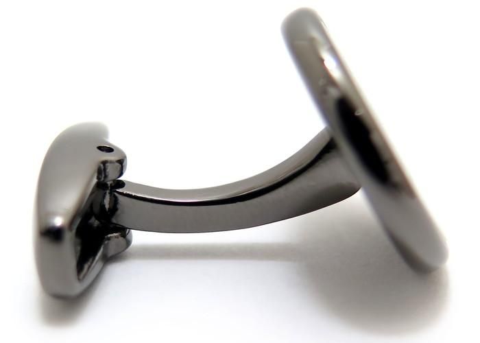 SIMON CARTER （サイモンカーター） ペイズリーカフス（ガンメタル＆白