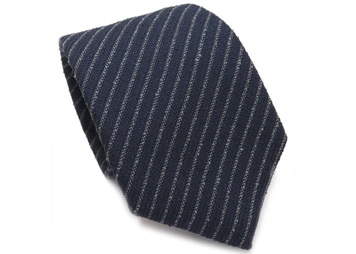 TINO COSMA （ティノコズマ）レジメンタルストライプ シルク ネクタイ