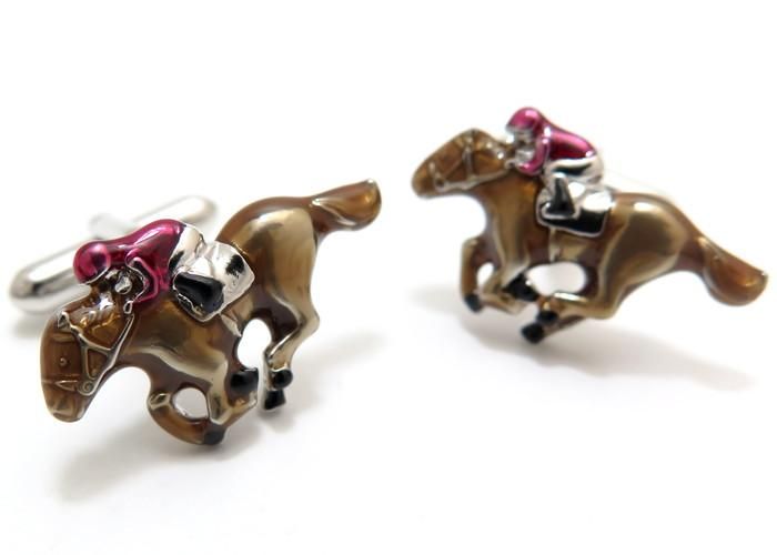 SWANK（スワンク）競馬カフス（カフスボタン/カフリンクス