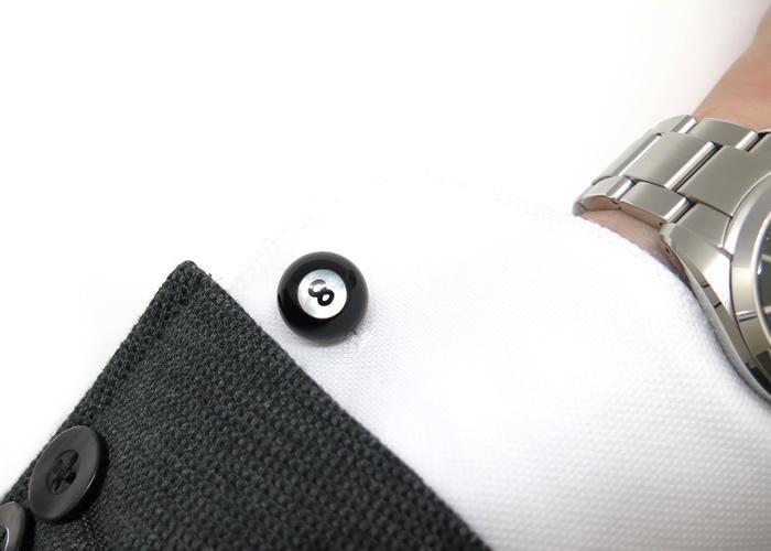 SIMON CARTER サイモンカーター POOL BALL CUFFLINKS 8ボールカフス